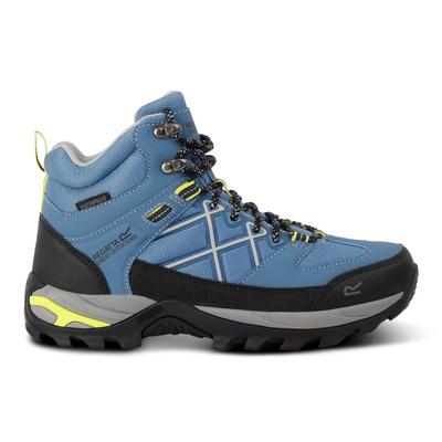 Regatta - Damen Wanderstiefel "Samaris III" (Kronenblau/Leuchtend Limone) Image