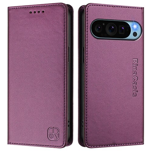 Handy Hülle Handyhüllen Für Google Pixel 9 Pro Pixel 9 Pro XL Pixel 8 Pro Pixel 8 Pixel 9 Pixel 7 Pixel 7 Pro Pixel 6 Pixel 6 Pro Flip-Cover mit Halterung Magnetisch Unterstützt kabelloses Laden Retro Image