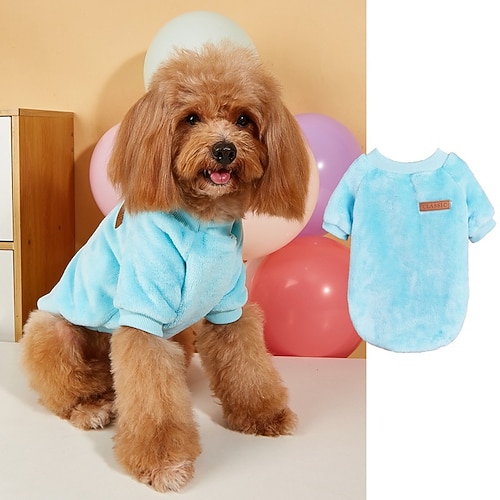 Hunde Pullover Modisch Winter Warm Modisch Komfortabel Outdoor Alltagskleidung Innen Hundebekleidung for Small Mittelmäßig Image