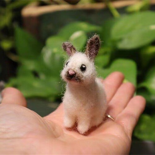 Waldorf Puppenzubehör handgefertigte Wollweiche Babykätzchen Mädchen Begleit-Rag Dolls Geburtstagsgeschenk gestrickte Puppe süßes Mädchen Plüschpuppe Stoffspielzeug personalisiertes gewebtes Image