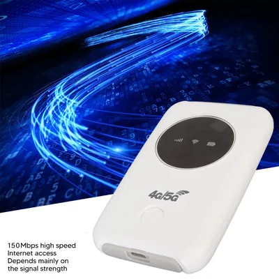 4G LTE USB WiFi Modem 150Mbps Unlocked 4G WiFi SIM Card Slot Built in 3200MAh Wireless Portable WiFi