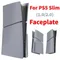 Limited Edition Grey Custom Replacement Faceplates for Playstation 5 Slim Side Plate Shell ABS Cover