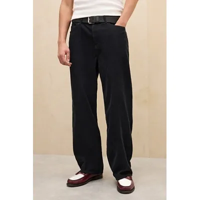 BDG Jack Corduroy Trousers - Black 32W 32L at Urban Outfitters