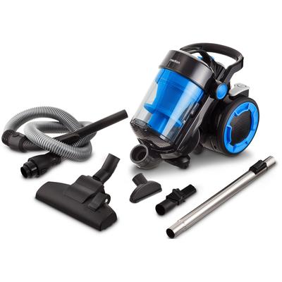MEDION Bodenstaubsauger "P4000 (MD 11906), 8.000 Pa Saugleistung, 4,3L, Multizyklon-Technologie", blau (blau, schwarz), B:31cm H:46,5cm T:36,5cm, Staubsauger, 11 Meter Kabellänge, HEPA 13 Filter, 75 dB, integriertes Zubehör Image