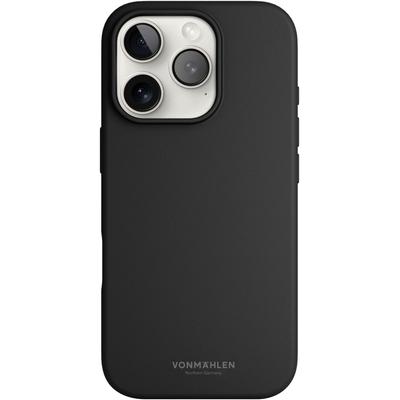 VONMÄHLEN Smartphone-Hülle "iPhone 16 Pro, Soft Silicone Case - Black", schwarz, B:11cm H:20cm T:2cm, Hüllen Image