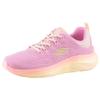 Sneaker SKECHERS "VAPOR FOAM-SUMMER JOURNEY", Damen, Gr. 40, bunt (rosa, gelb), Textil, kontrastfarbene Details, sportlich, Schuhe, Laufschuh, Freizeitschuh mit komfortabler Vapor Foam