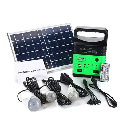 Portable Power Station 7500mAh Solar Mini Generator for Outdoor Camping Emergency Fishing Travel Party Trip with USB DC Outlet