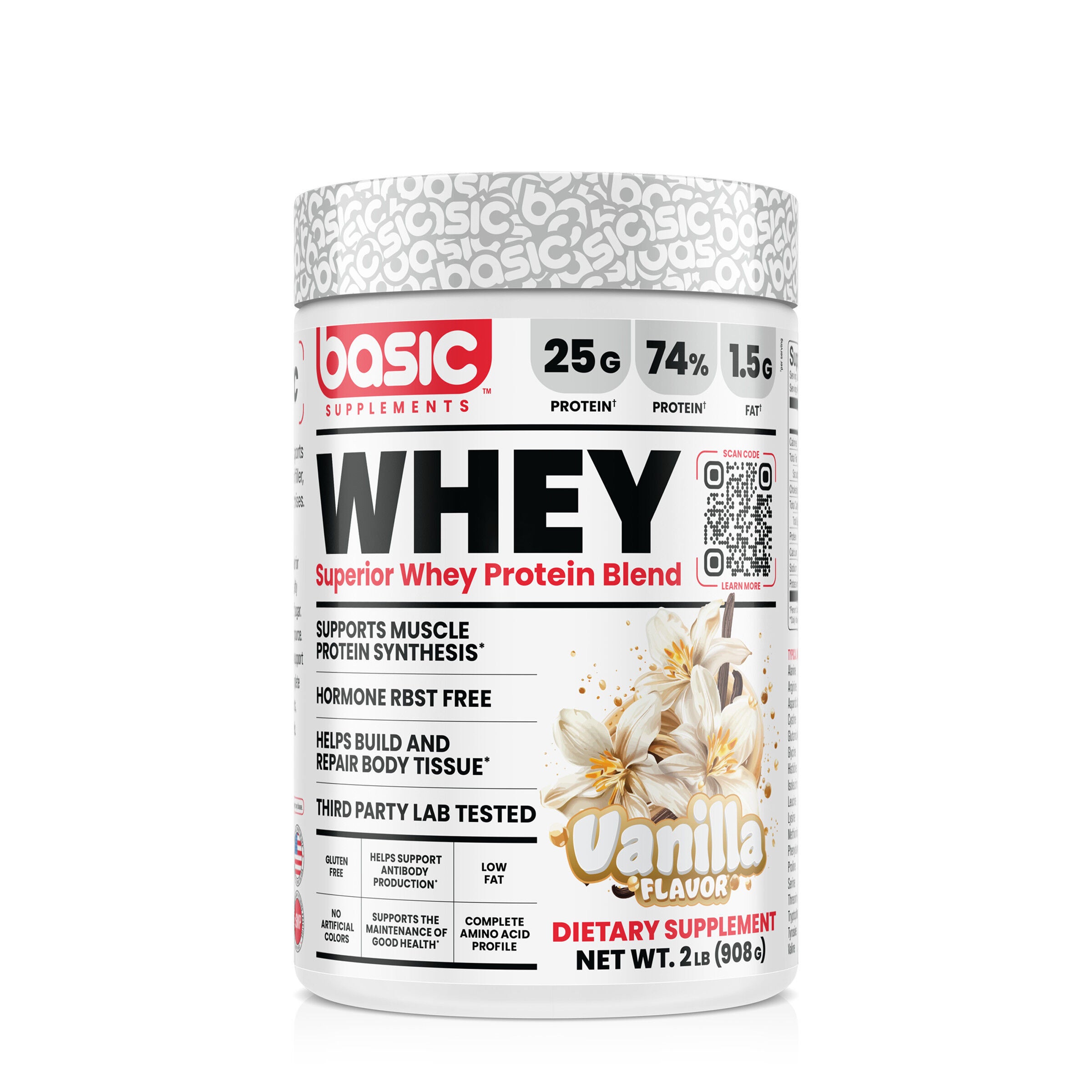 Whey Protein Blend - Vanilla (27 Servings)