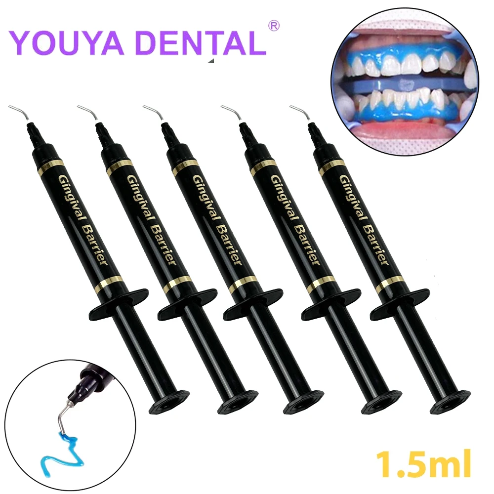 1,5 ml Zahnaufhellung Zahnfleischbarriere Zahnfleischdam Zahnaufhellung Zahnfleischschutz Gelschutz Zahnpflege Verbrauchsmaterialien Image