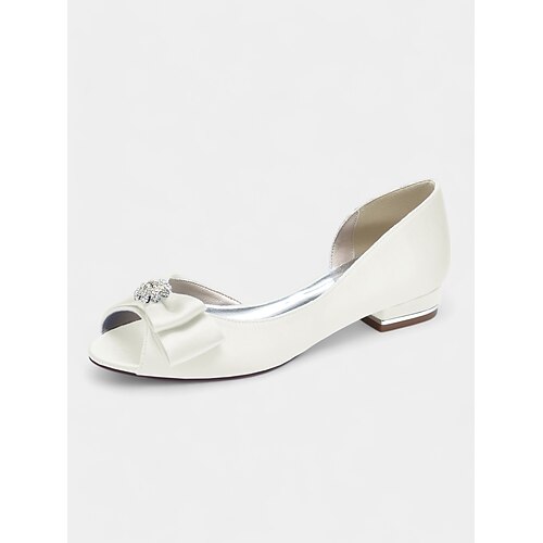 Burgunderrote Brautschuhe mit mittelhohem Absatz für die Mutter der Braut – elegante Satinpumps mit Strassschleife Image