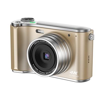 Retro Fashion 64 Megapixel Digital Camera 4K HD CMOS Lens HD Wide-Angle Shooting Camera