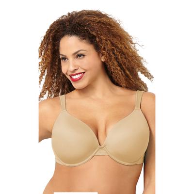 Plus Size Women's Underwire Basic Plunge Neckline Bra by Avenue Body in Nude (Size 44 DD)