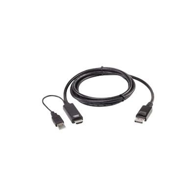 ATEN 2L-7D02HDP True 4K HDMI zu DP Kabel 1,8m, True 4K Image