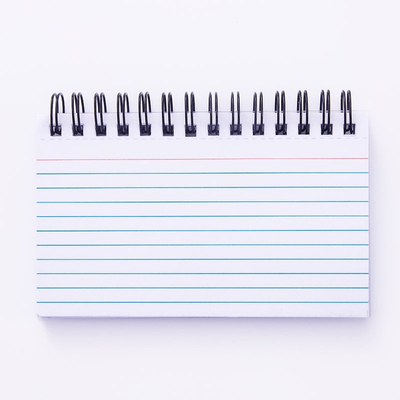 TEMU 80 Pcs 12.45 X 8.38 Cm Coil Colored Horizontal Notebook Bookmark/diy Greeting Card/index Card Stock/note Card - Office Supplies - Paper Image