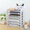 Support de stockage de fichiers à 7/4 couches, organisateur de bureau, trieur de fichiers pour papier A4, magazines, journaux, fournitures de bureau, support de tri