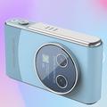 macchina fotografica digitale con zoom doppia fotocamera messa a fuoco automatica vlogging selfie per macchina fotografica da viaggio messa a fuoco automatica