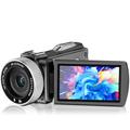 videocamera videocamera per registrazione dv schermo ribaltabile zoom digitale 16x 4k uhd fotocamera da viaggio fotocamera digitale con microfono esterno controllo remoto selfie