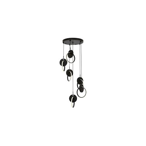 Deckenlampe in Schwarzer Farbe 40x40x120cm WellHome Bled