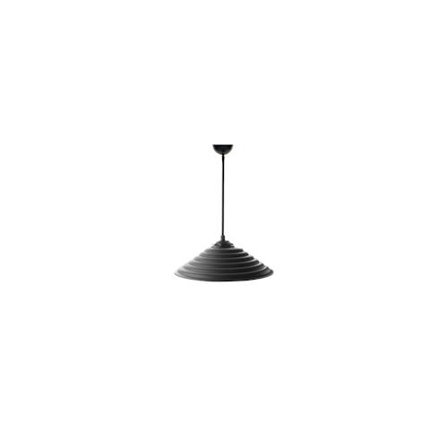 Deckenlampe in Schwarzer Farbe 25x25x50cm WellHome Bled