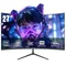Monitor da gioco Suevery da 27 pollici, monitor per computer 180 Hz Monitor per PC FHD 1080P,