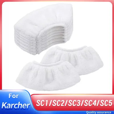 Ersatz Mop Köpfe Stoff für Karcher Easyfix sc2 sc3 sc4 sc5 Lumpen Mikro faser Mop Abdeckung Dampf Image