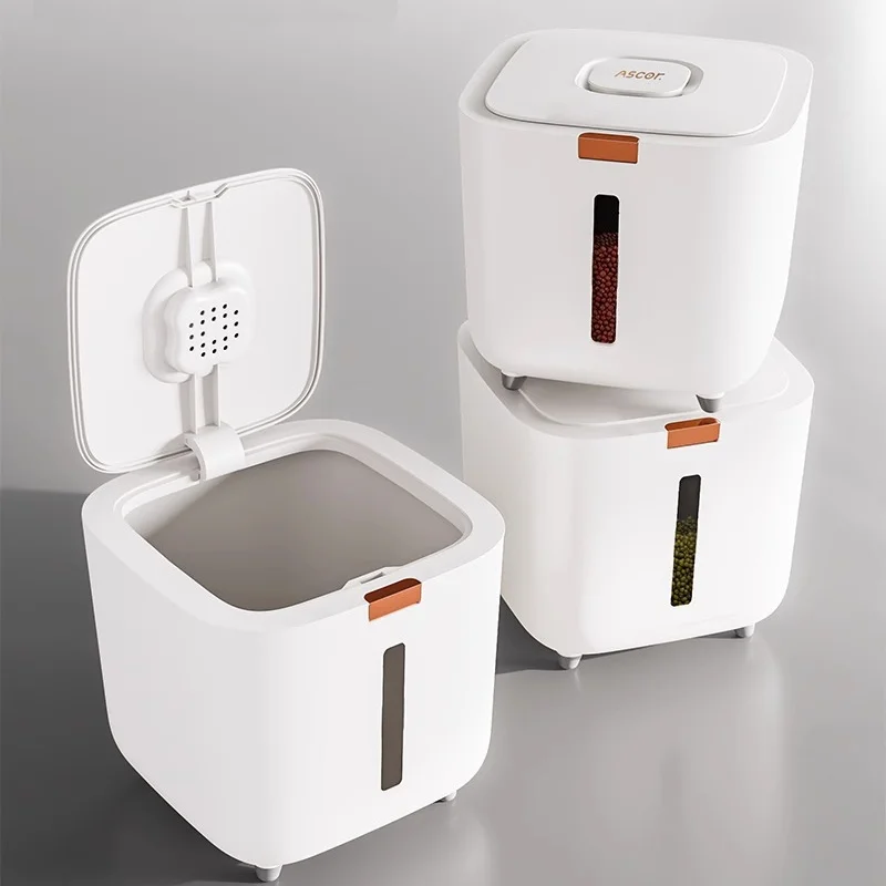 Baril de stockage de nourriture pour animaux de compagnie grand baril de stockage alimentaire scellé résistant à l'humidité baril de nourriture pour chat stockage de nourriture pour chat baril de