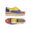 Alba Moda Damen Halbschuh, Gr. 41.5, mehrfarbig, Kunstleder