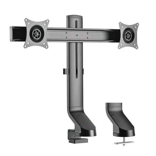 Tripp-lite DDR1727DC Dual-Display Monitor Arm with Desk Clamp and Grommet for 17"- 27" Monitors Image