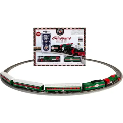 Christmas Express LionChief Bluetooth Electric HO Gauge Model Train Set with Remote,Multi-color