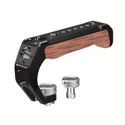 "TEMU Puluz Aluminum Alloy & Wooden For Mirrorless - 1/4"" And 3/8"" , - , For Photography"