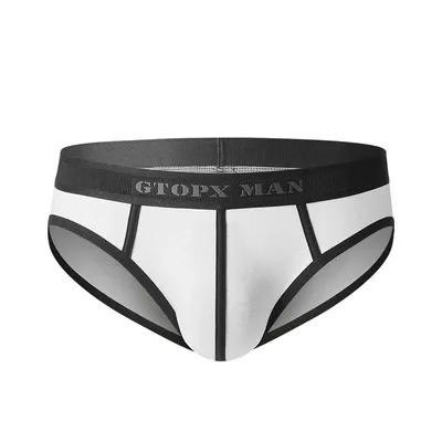 Sexy Männer Unterwäsche u konvexe Tasche einlagige Baumwoll slips für Männer Image