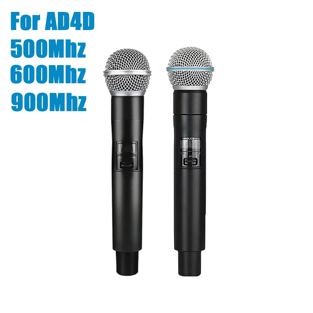 Leicozic Beta58 SM-58A AD4D Sender Mikrofon Sender 500/600/900 MHz Mikrofon Zubehör Dynamisches drahtloses Mikrofon Image