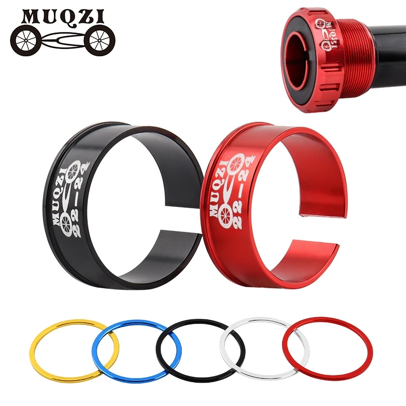 Muqzi Fahrrad Tretlager Adapter 24mm bis 22mm Einstell scheibe Image