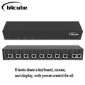 BLIKVM Switch v2 KVM ATX switch condiviso laptop convertitore a otto porte display tastiera mouse USB 8 in 1 uscita