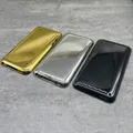 Custodia posteriore in metallo per riparazione colore argento staffa cornice nera per iPod Touch 4th 4G 8GB 16GB 32GB 64GB