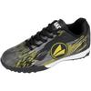 Fußballschuh JAKO "J-ST Stepover", Gr. 33, gelb (jet schwarz, neon gelb), Synthetik, mehrfarbig, sportlich, Schuhe