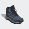 Wanderschuh ADIDAS TERREX "TERREX MID GORE-TEX", Gr. 37, bunt (wonder steel, grau three, semi impact orange), Textil, Synthetik, sportlich, Schuhe