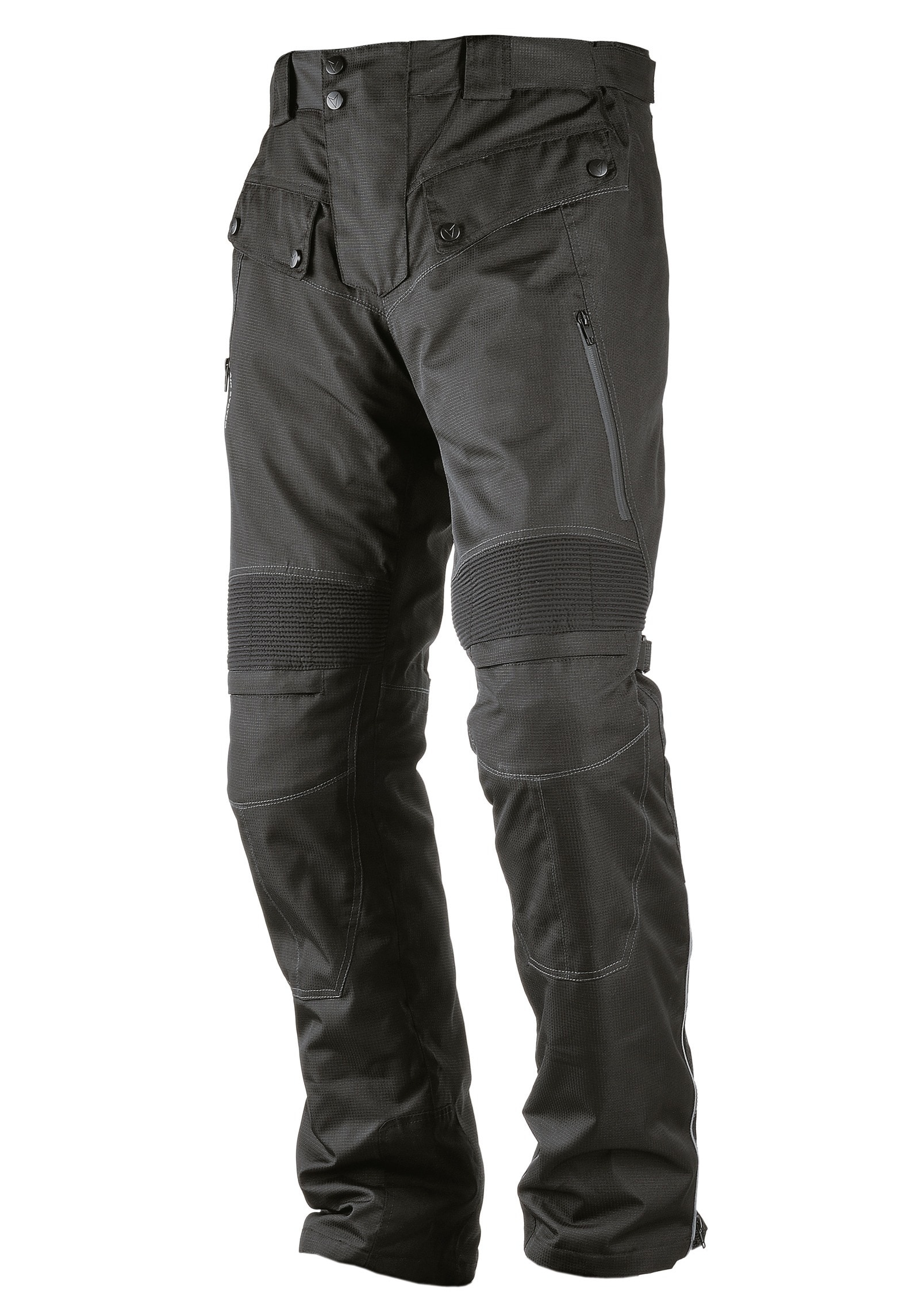 Motorradhose NERVE "Spider" Gr. S, schwarz, Hosen, S, N-Gr, Obermaterial: 100% Polyester. Innenseite: 100% Polyester Image
