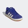 Sneaker ADIDAS SPORTSWEAR "GRAND COURT 00S KIDS", Gr. 34, blau (semi lucid blau, sanftes weiß, gum10), Leder, Synthetik, sportlich, Schuhe, Design auf den Spuren des adidas Superstar