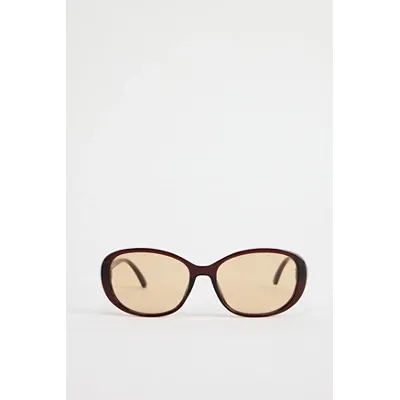 UO Brown Terence Sunglasses - Brown at Urban Outfitters