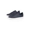 Sneaker TOMMY HILFIGER "TH BASKET CORE LTH PINPERF", Herren, Gr. 41, blau (dunkelblau), Leder, Lederimitat, Textil, sportlich, Schuhe, Freizeitschuh, Halbschuh, Schnürschuh mit gepolstertem Schaftrand