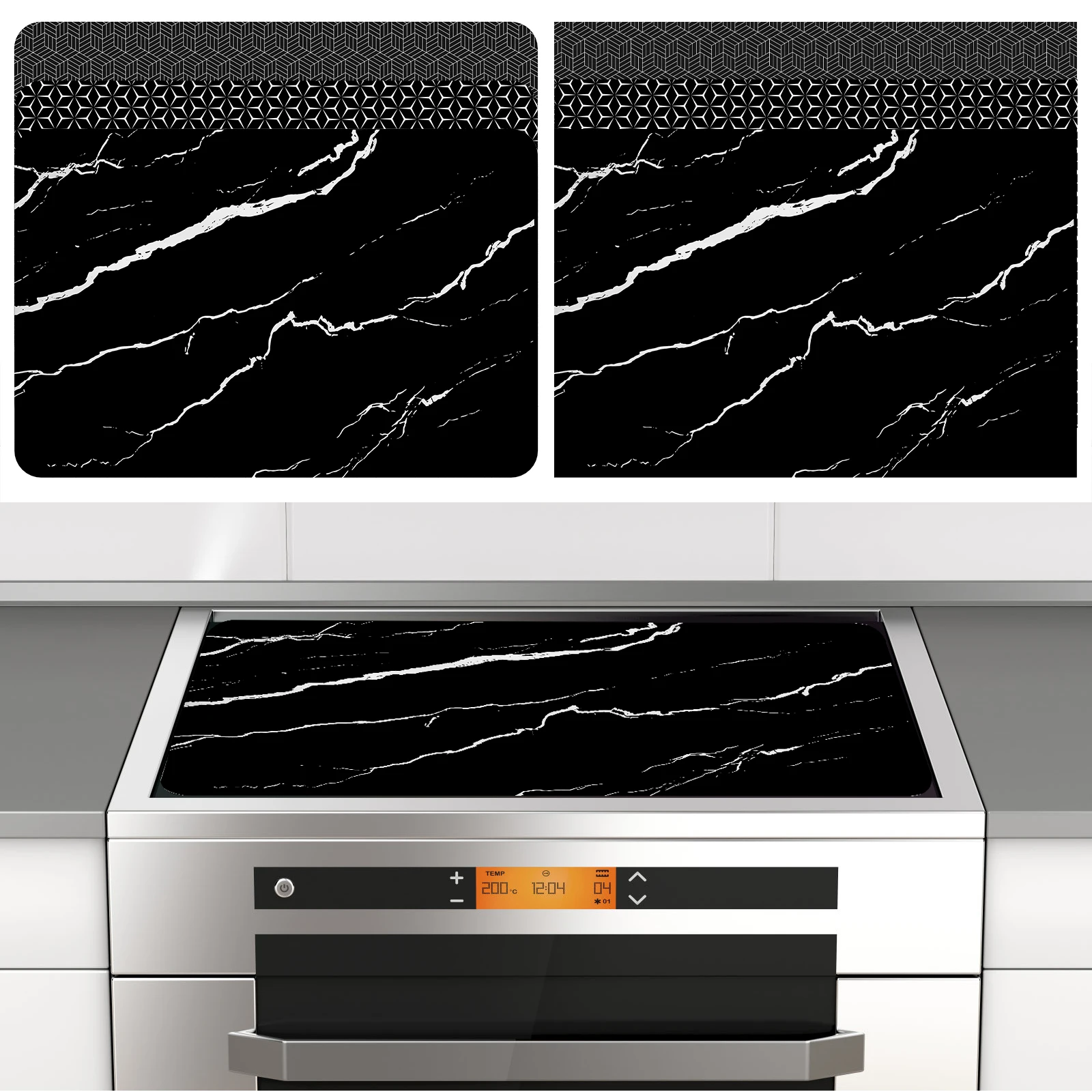 Induktion Kochfeld Matte Silikon Induktion Herd Abdeckungen Hitzebeständige Induktion Kochfeld Schutz Matte Kochfeld Kratzschutz Image