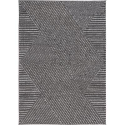 Teppich SEHRAZAT "Rio 1600", grau, B:160cm H:8mm L:230cm, Kunstfaser, Teppiche, Sanfte Farben,modernes Design,langlebig,Eleganz trifft Komfort Image