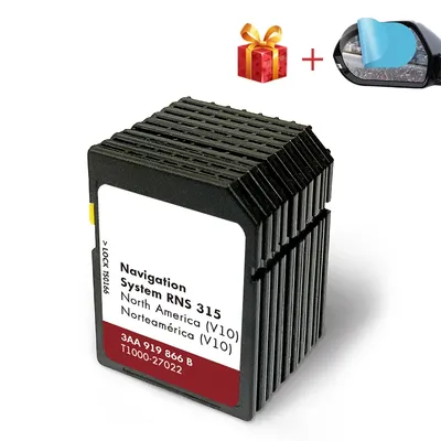 8 GB SD-Karte Nordamerika-Karte Upgrade RNS 315 Multimedia-Navigation für VW CC Golf Jetta Passat Tiguan Fahrzeug-GPS-Zubehör Image