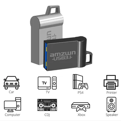 AMZWN USB-Flash-Laufwerk 3.1 High Speed 128 GB 64 GB 32 GB 16 GB Cle USB 3.1 Flash-Stick 16 GB 32 GB Image