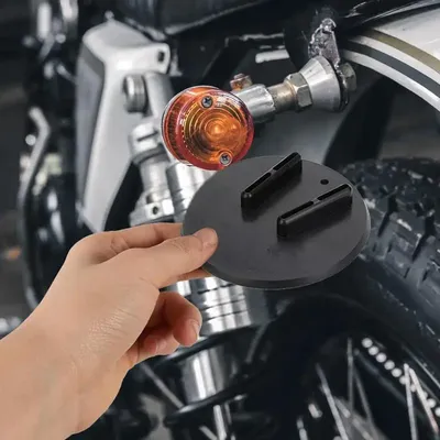 Motorcycle Kickstand Pad Non-Slip Motorcycle Foot Side Stand Kickstand Support Professional Kick