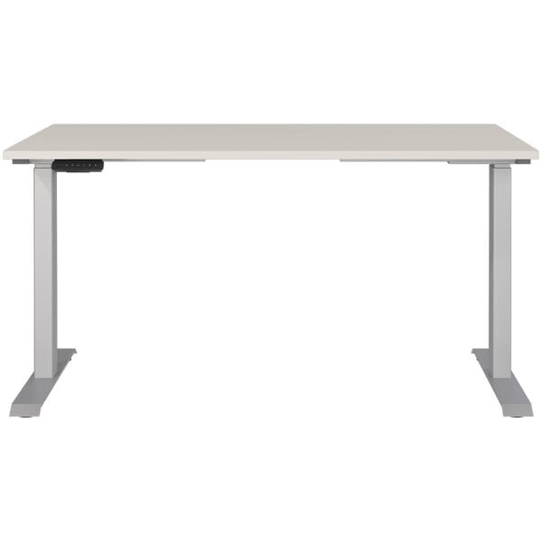 Germania-Werke Schreibtisch höhenverstellbar (elektrisch) »Jet« 140 cm gelb, 140x120x80 cm