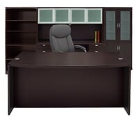 Mocha 5-Piece Office Furniture Package