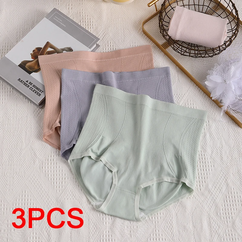 3 Teile/satz Dreieckige Höschen Slip Höschen Frauen Dessous frauen Bauch Gürtel Frau Sexy Unterwäsche Unterwäsche Weibliche Plus Größe Image