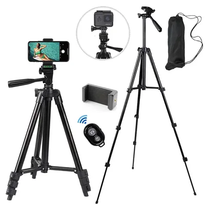 Tragbare Telefon Stativ Selfie Stand Universal Fotografie Aluminium Reise Mini Stativ Par für Gopro IPhone Samsung Xiaomi Huawei